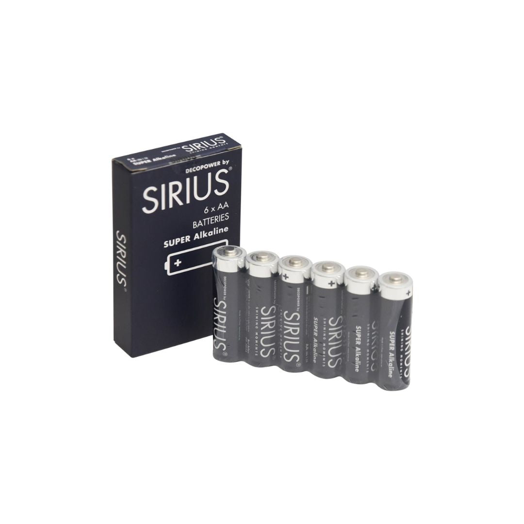 Sirius Batteries: AA Deco Power - 6PK
