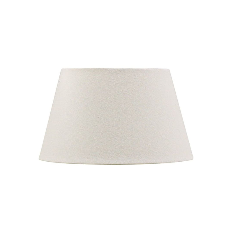 Ivory Tapered Lampshade - 26cm