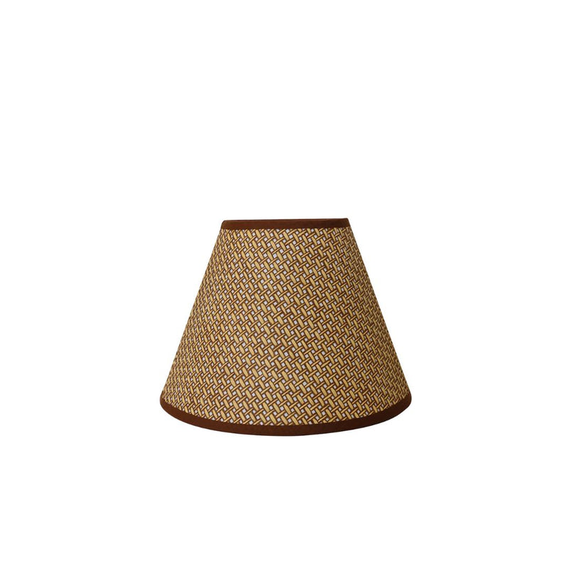Ivory & Linseed Weave Lampshade - 31cm