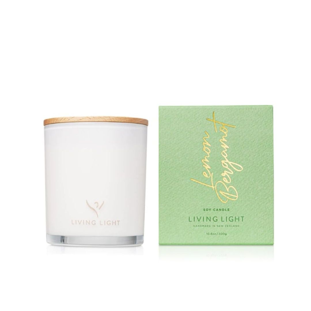 Soy Large Candle: Lemon Bergamot