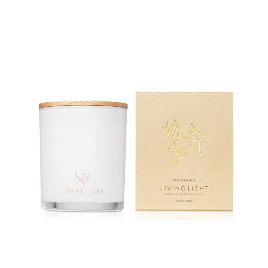 Soy Large Candle: White Lily