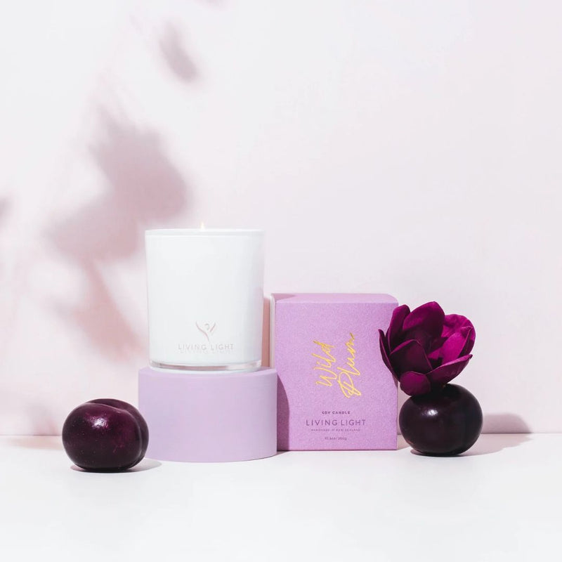 Soy Large Candle: Wild Plum