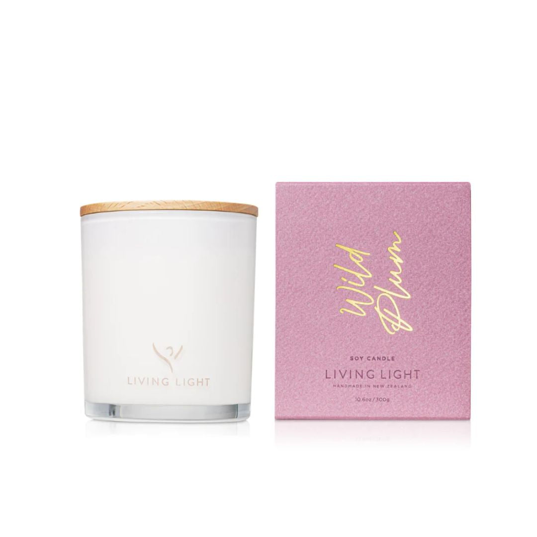 Soy Large Candle: Wild Plum