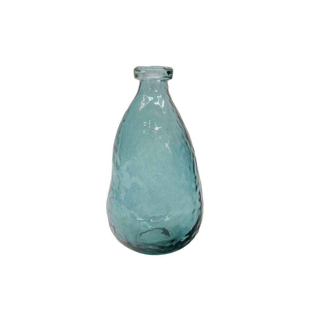 Hazel Blue Vase - 20cm