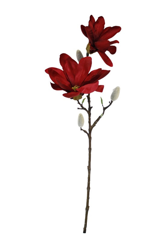 Apollo Magnolia Spray Red 63cm