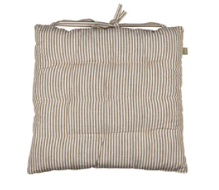 Abby Stripe Seat Cushion Mustard - 45x45