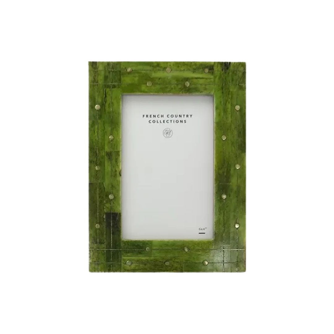 Clemont Sage Dot Frame - 4x6"