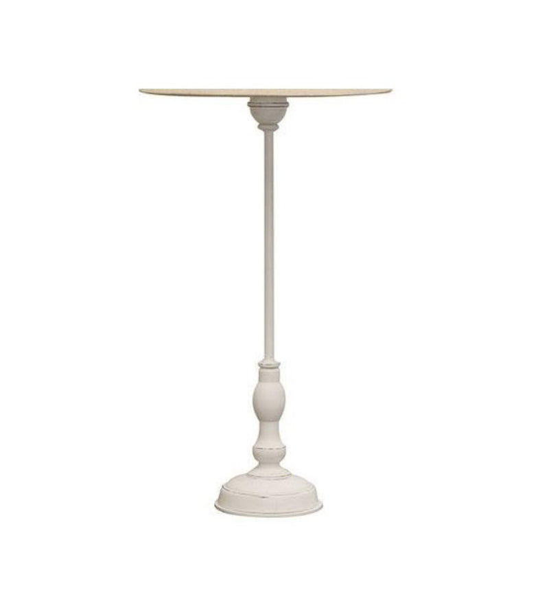 Provincial Style Table Lamp Base in Ivory