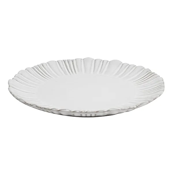 Iris Fluted Dinner Plate