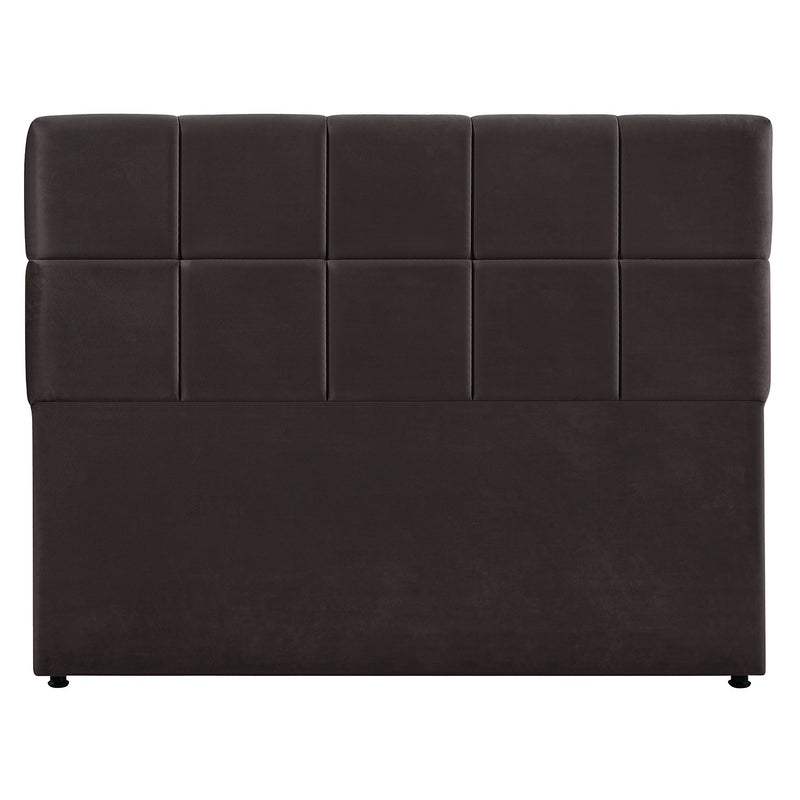 Morgan Mushroom Velvet Headboard - Queen