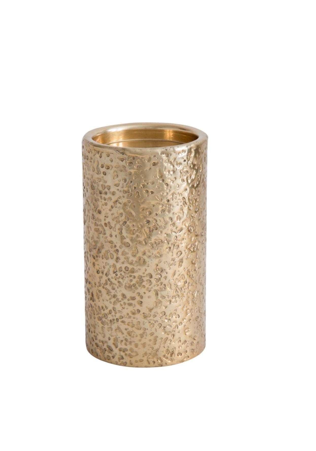 DIXON PILLAR CANDLE HOLDER - GOLD - MEDIUM