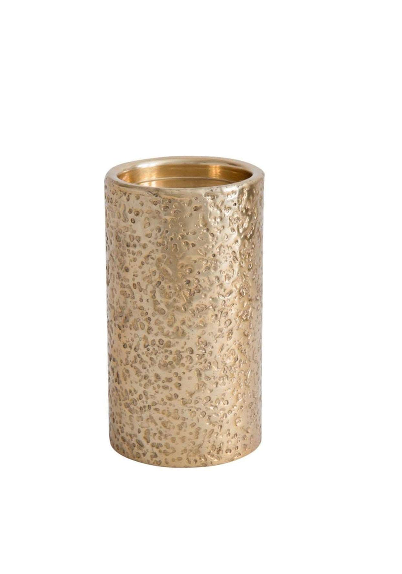 DIXON PILLAR CANDLE HOLDER - GOLD - MEDIUM