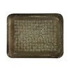 Etched Tray in Verdigris Finish