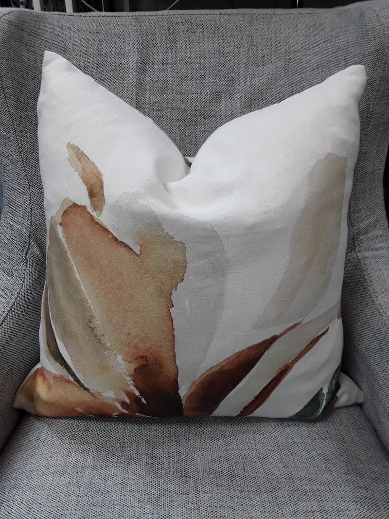 Magnolia Copper Cushion - 55x55