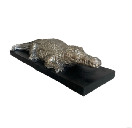 Crocodile Bookends