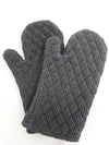 Manique Oven Mitts - Charcoal