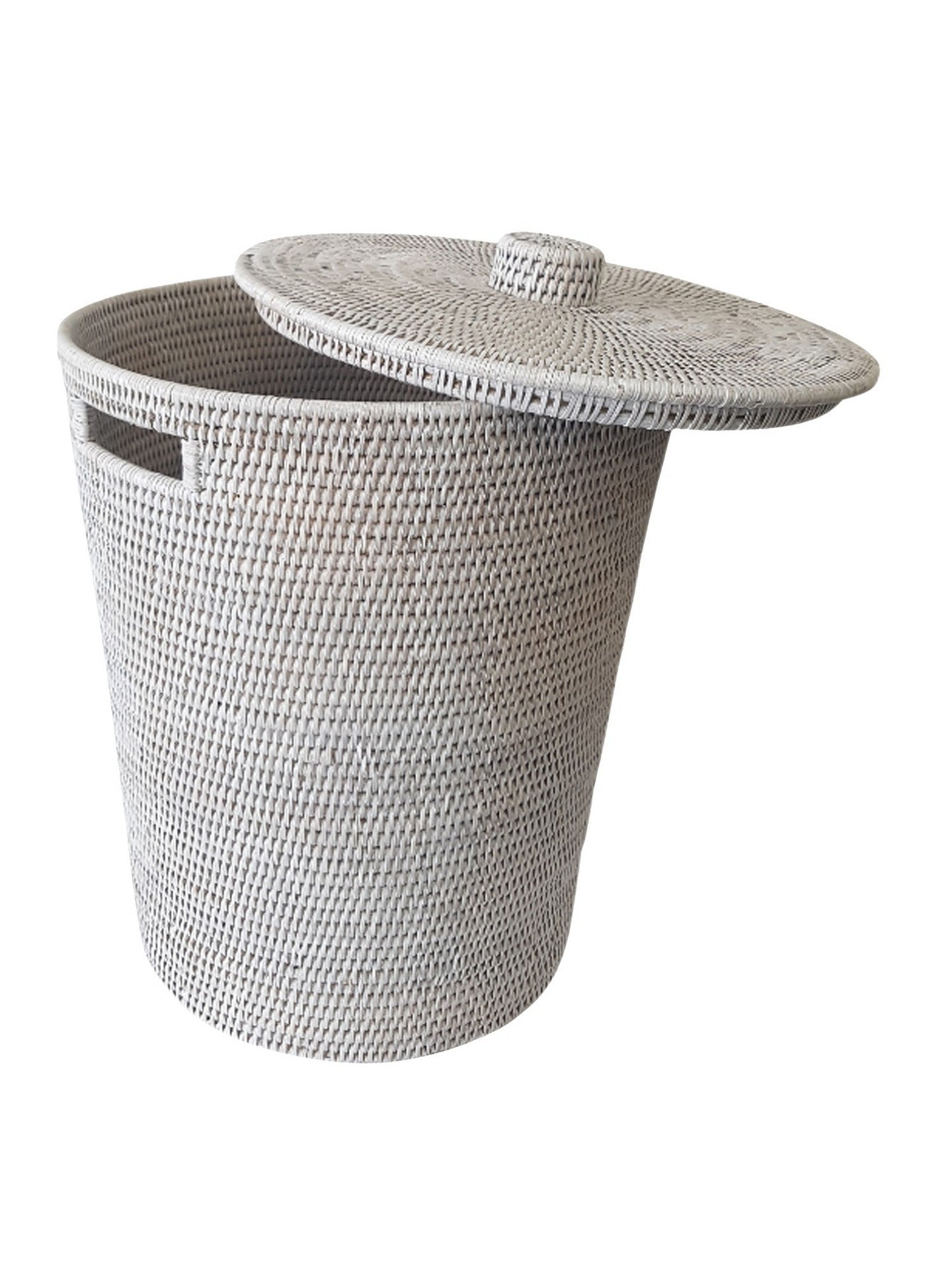 Round Laundry Basket with Lid