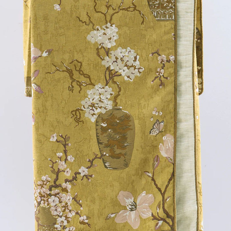 Ikebana Ochre Throw - 240x135