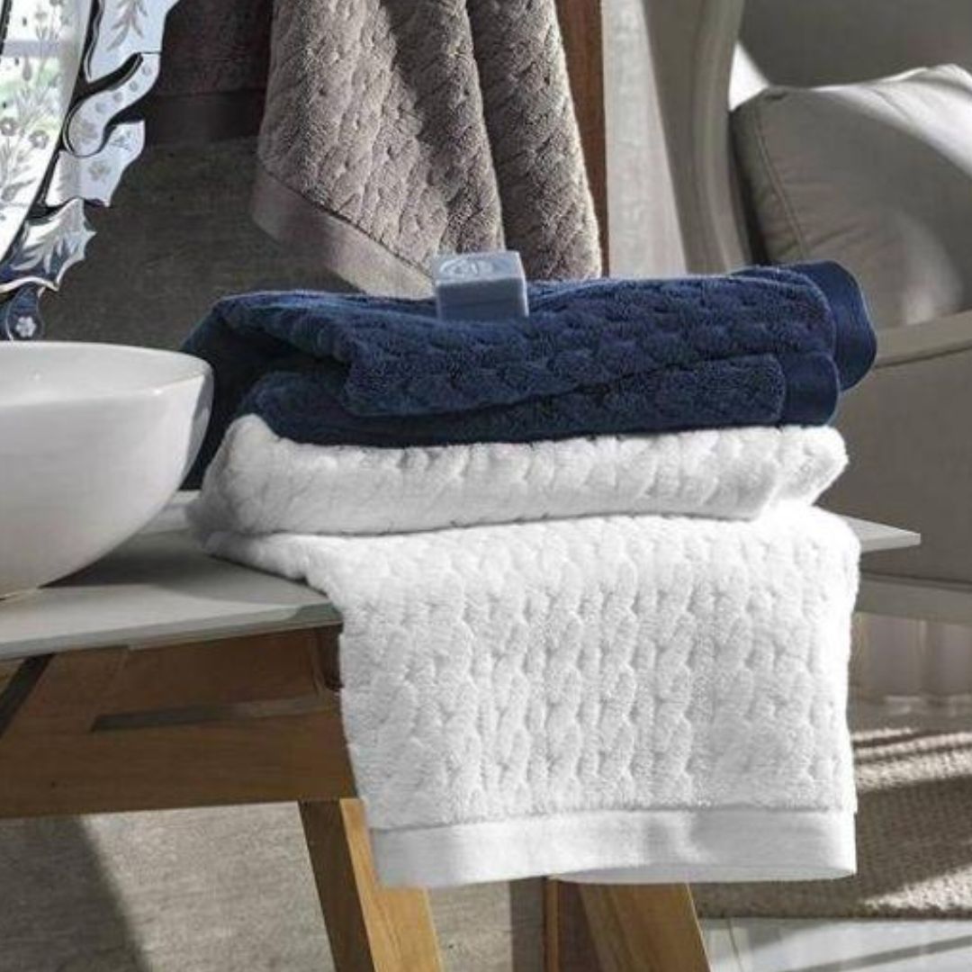 Hand Towel: Martina - White