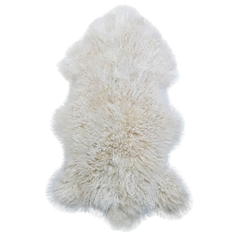 Kinsley Tibetan Lamb Hide in Oatmeal - Single