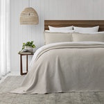 Porto White Bedspread - King