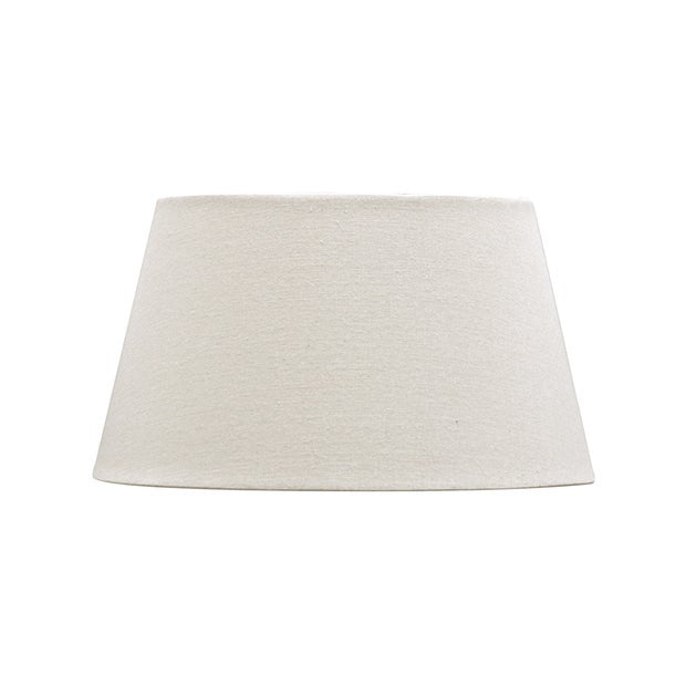 Ivory Tapered Drum Lampshade - 41cm
