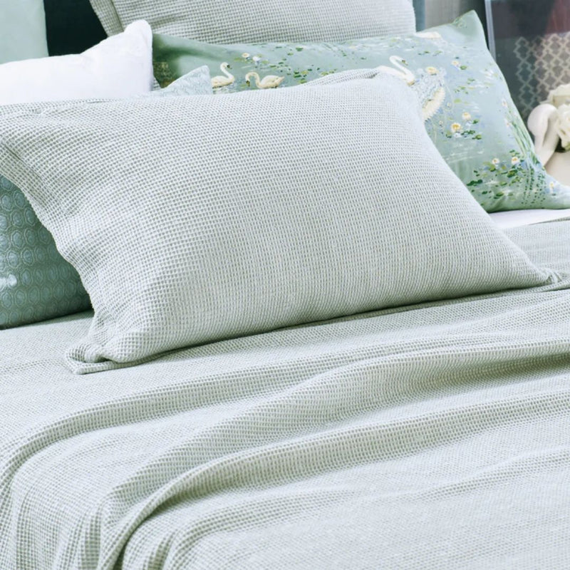 Sottobosco Pale Ocean Bedspread