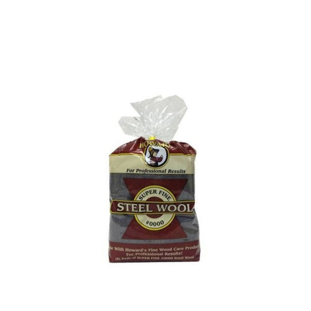 Steel Wool 0000 - 8 Pack