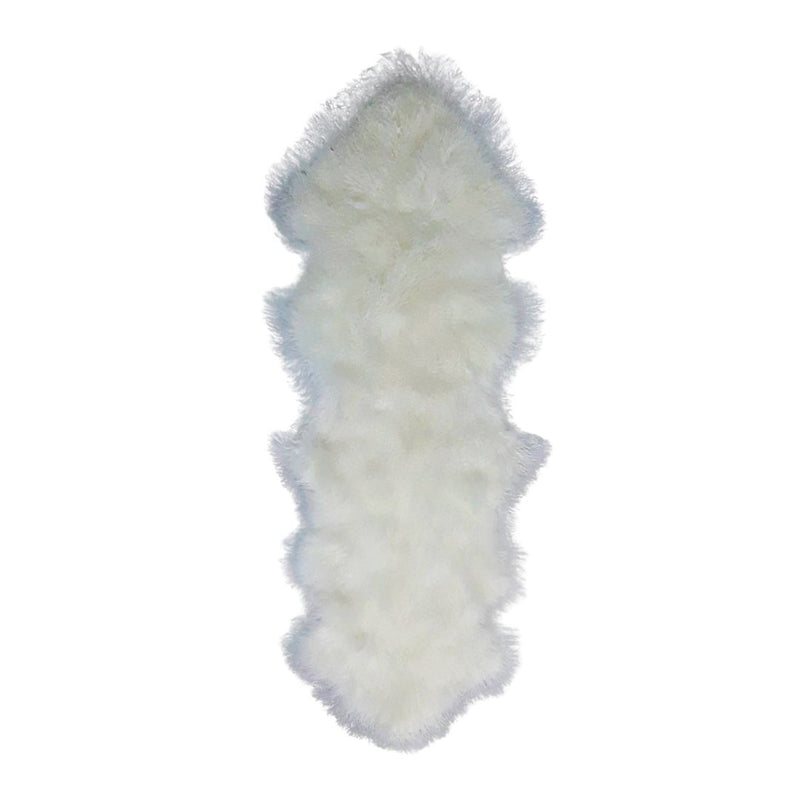 Kinsley Tibetan Lamb Hide in Ivory - Double