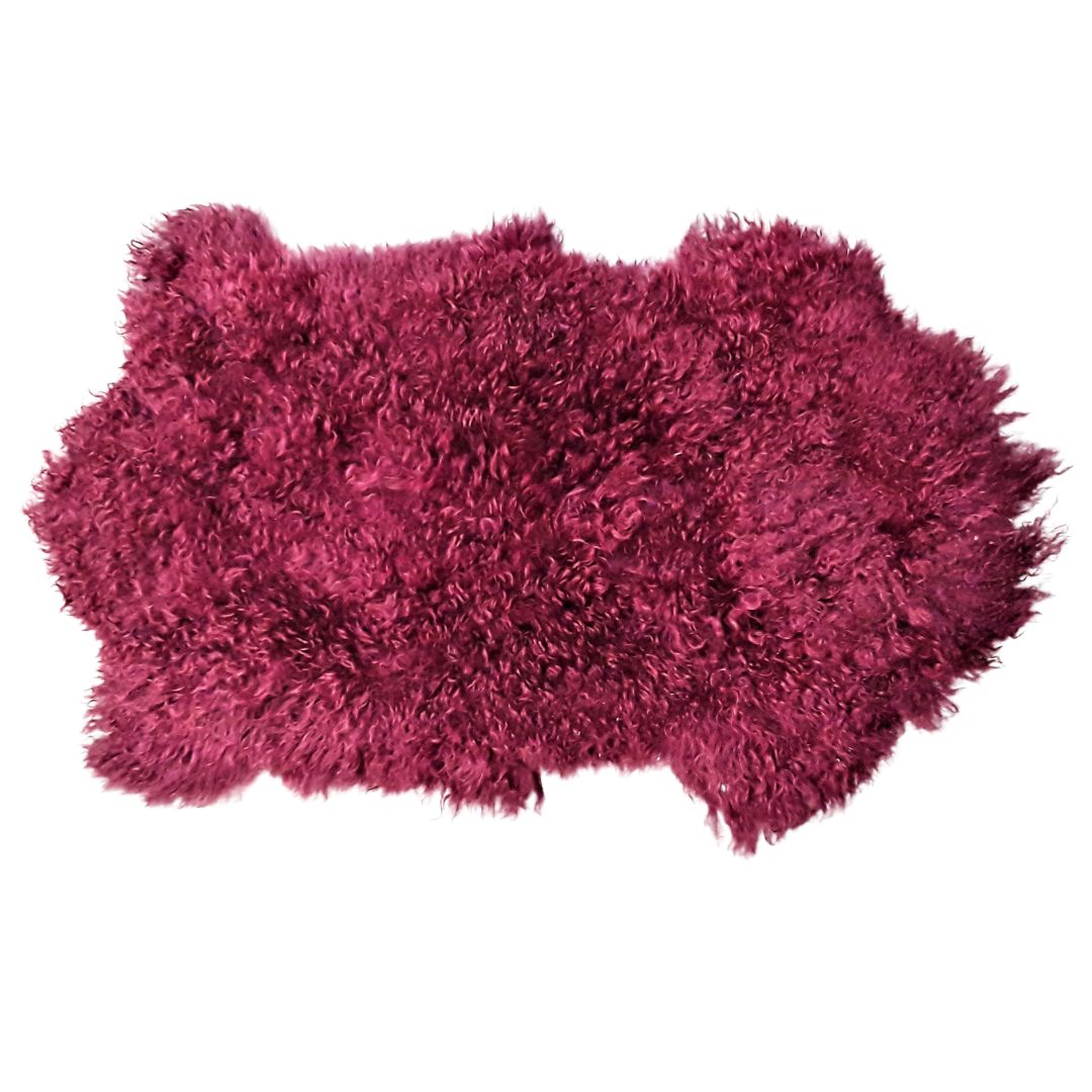 Kinsley Tibetan Lamb Hide in Wine - Single